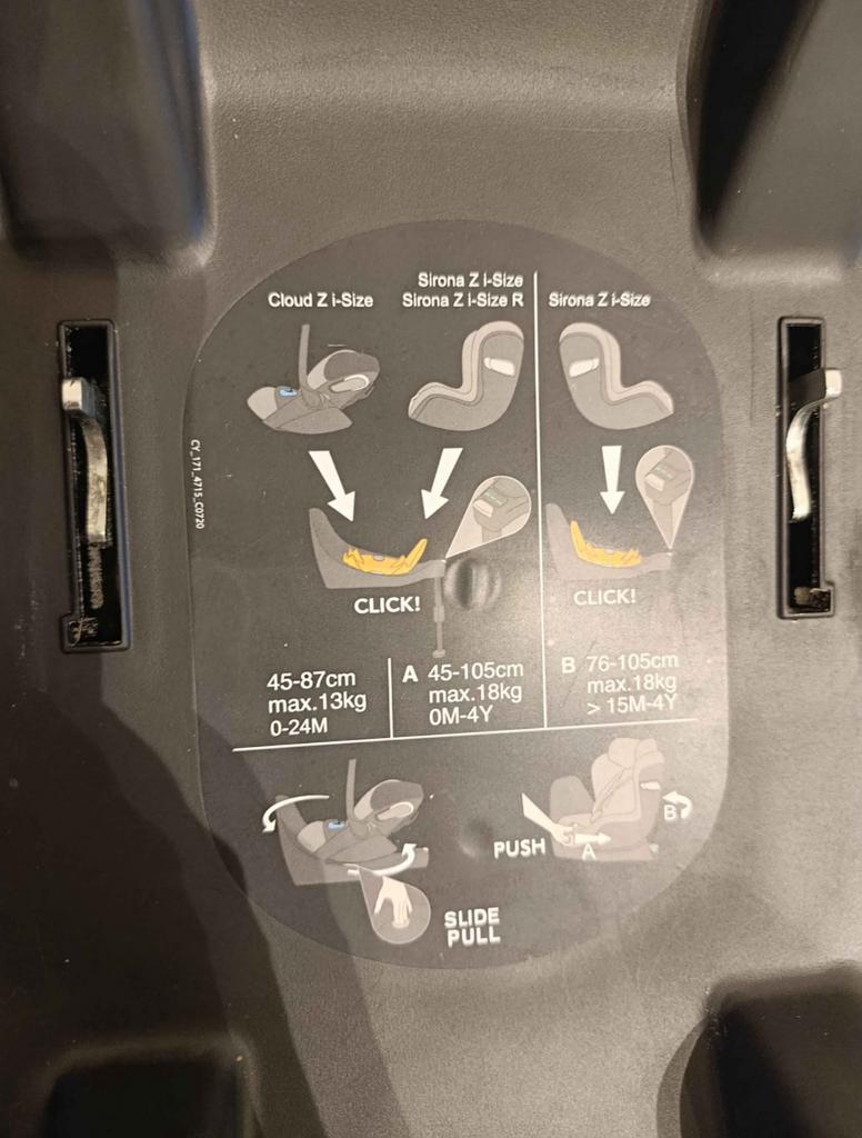 Cybex isofix 360 draaibare basis, Kinderen en Baby's, Autostoeltjes, Ophalen, Zo goed als nieuw, Isofix