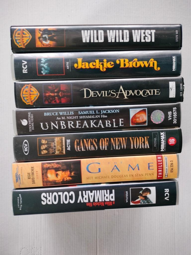 Vidéo - VHS - titres variés, Enlèvement ou Envoi, Comme neuf, VHS