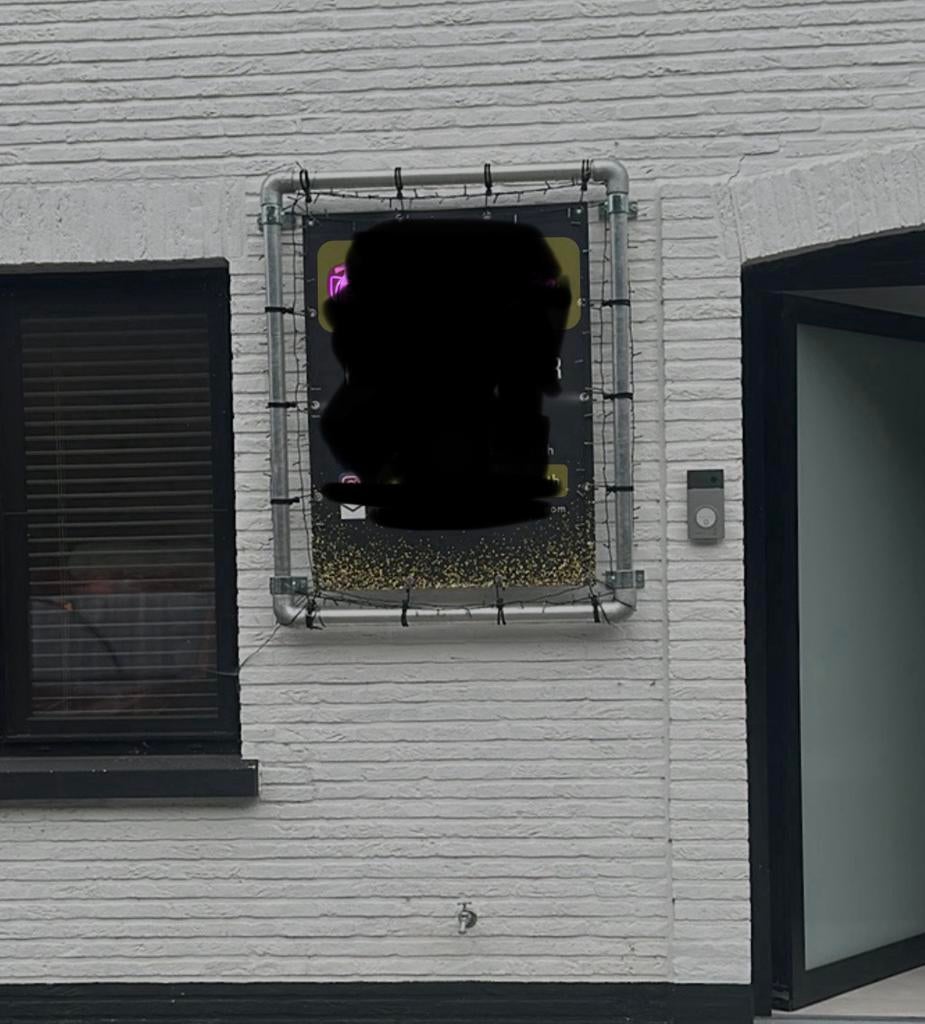 Frame voor spandoek, Verzamelen, Ophalen, Zo goed als nieuw, Reclamebord