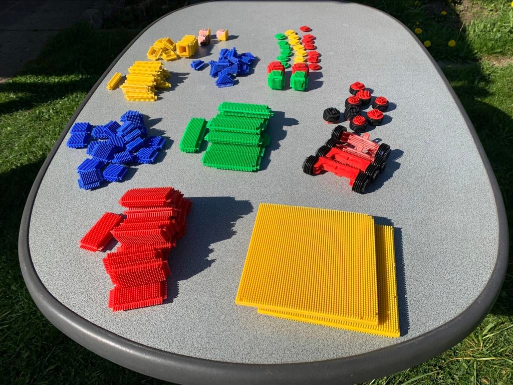 Plastic bouwstenen, Kinderen en Baby's, Ophalen, Gebruikt, Nopper