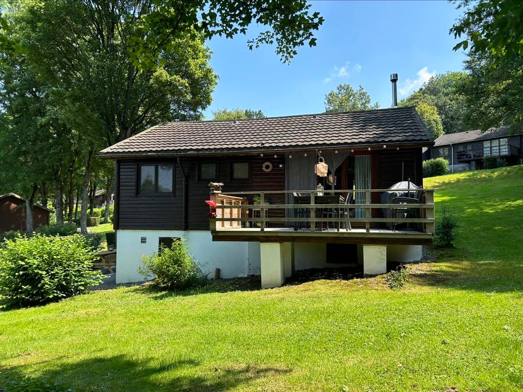 Chalet te huur Rendeux, 2 slaapkamers, Open haard, Aan meer of rivier, Chalet, Bungalow of Caravan