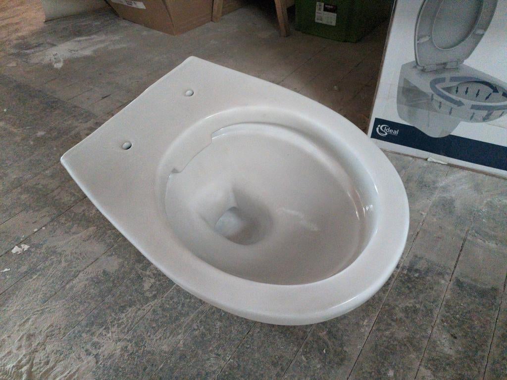 WC suspendu blanc x2o, Enlèvement, Utilisé