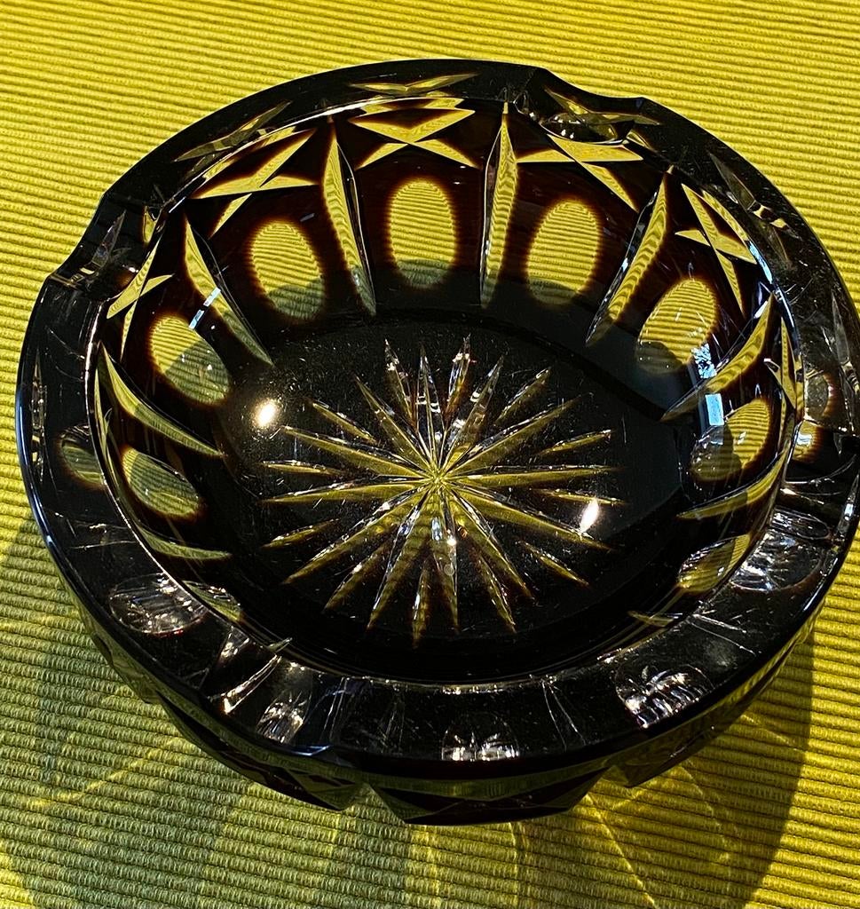 Kristallen asbak, Antiek en Kunst, Antiek | Glaswerk en Kristal, Ophalen