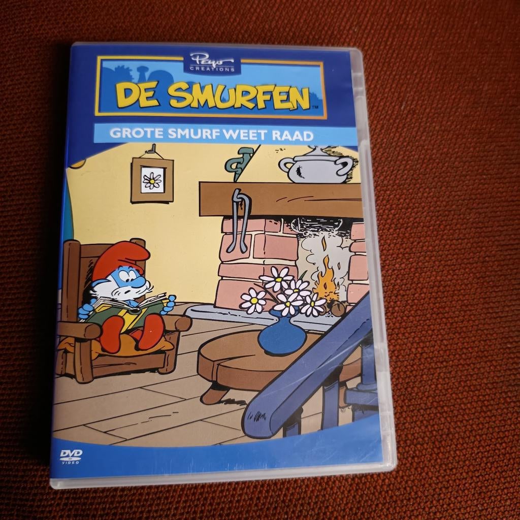 Dvd grote smurf weet raad, Ophalen of Verzenden, Zo goed als nieuw