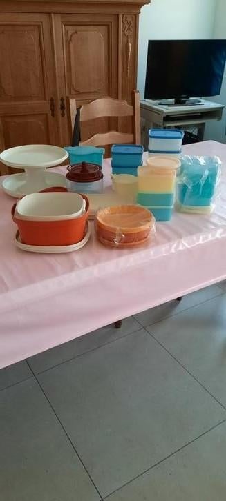 Verzameling Tupperware (nieuw en gebruikt), Enlèvement, Comme neuf