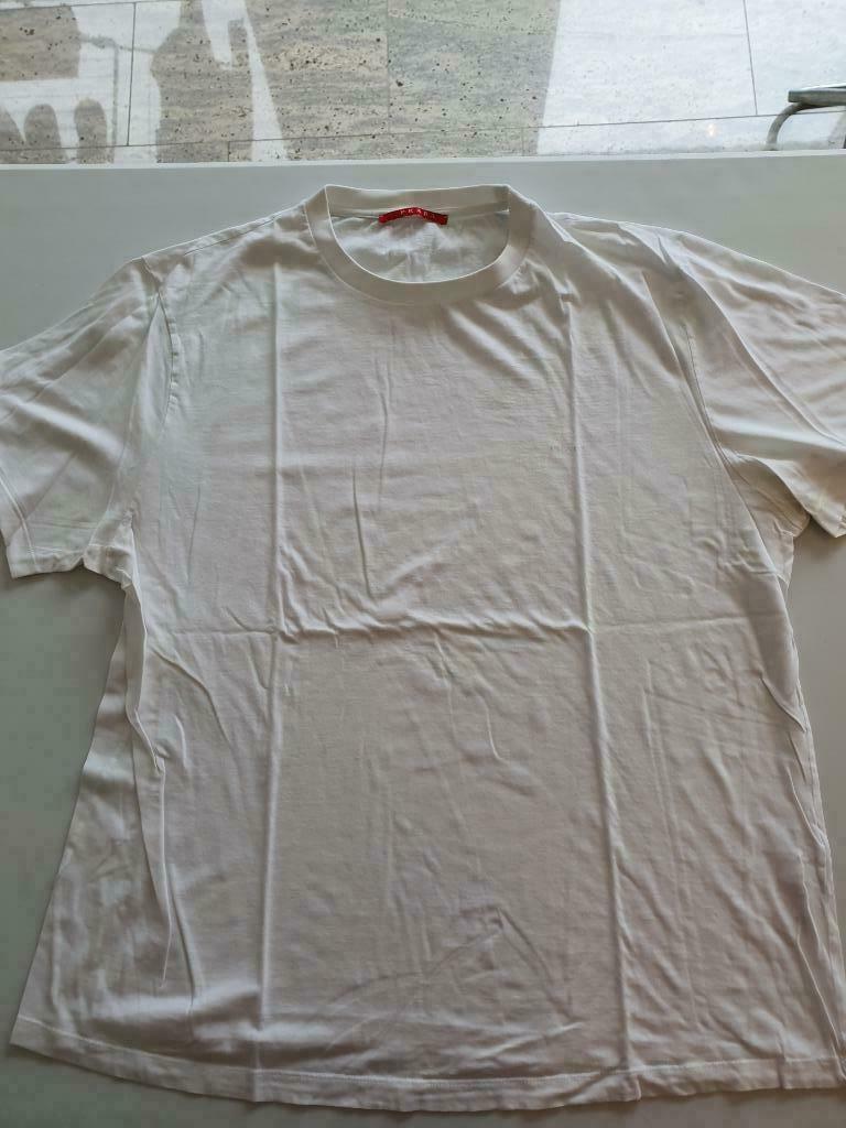 Origineel Prada t-shirt in nieuwstaat, Kleding | Heren, T-shirts, Wit, Maat 56/58 (XL), Ophalen of Verzenden, Prada