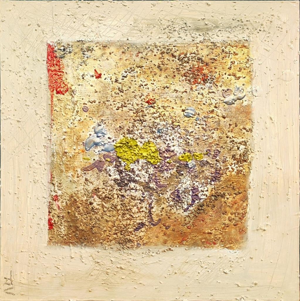 3 luik schilderijtjes kunst werk v Franka Linda Visser 2006, Enlèvement ou Envoi
