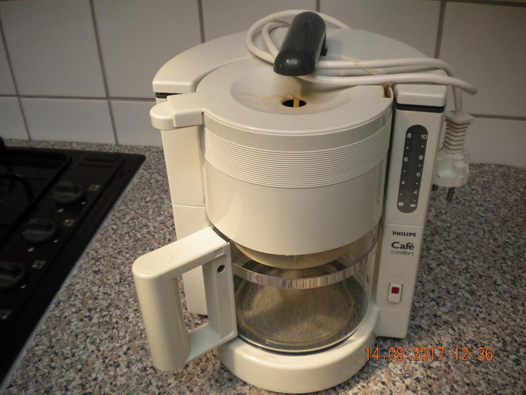 Koffiezetapparaat, Ophalen, Gemalen koffie
