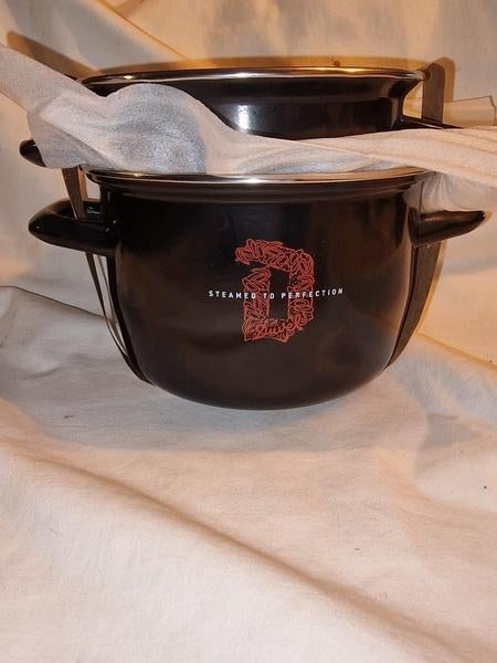 lot van 4 Duvel mosselpotten, Ophalen of Verzenden, Nieuw, Overige typen, Duvel