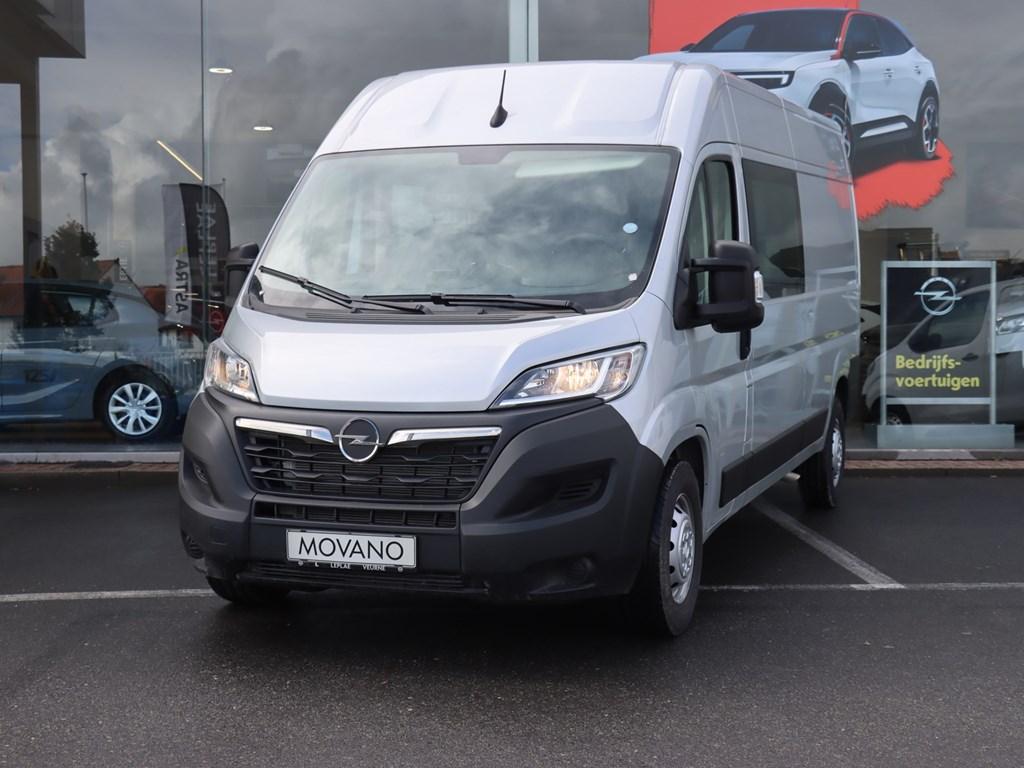Opel Movano L3H2 Dubbele cabine  2.2*HEAVY*165PK*L3H2* 3000, Auto's, 4 deurs, Monovolume, Movano, 6 zetels