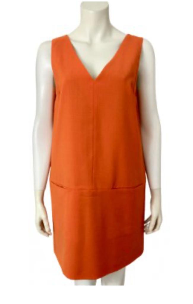 Zara jurk - M, Maat 38/40 (M), Verzenden, Oranje, Zo goed als nieuw