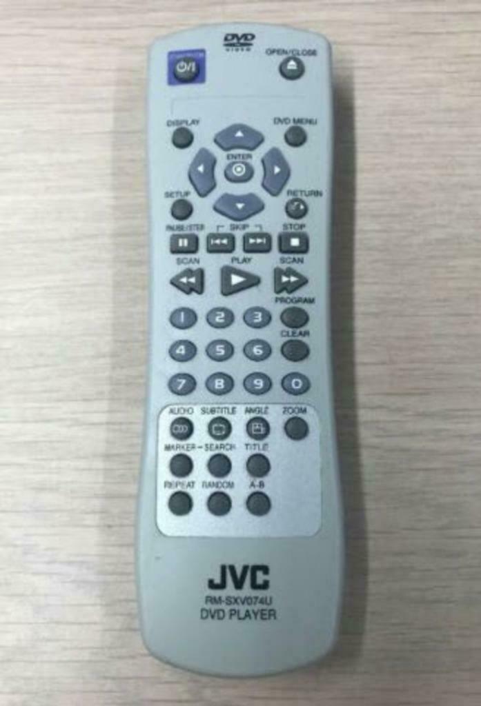 Afstandsbediening Jvc rmsxv074u, TV, Hi-fi & Vidéo, Lecteurs DVD, Enlèvement ou Envoi, Utilisé, Lecteur DVD, JVC
