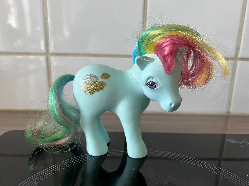 Figurine Mon Petit Poney G1 Sunlight - 1983 Hasbro, Enlèvement ou Envoi, Utilisé