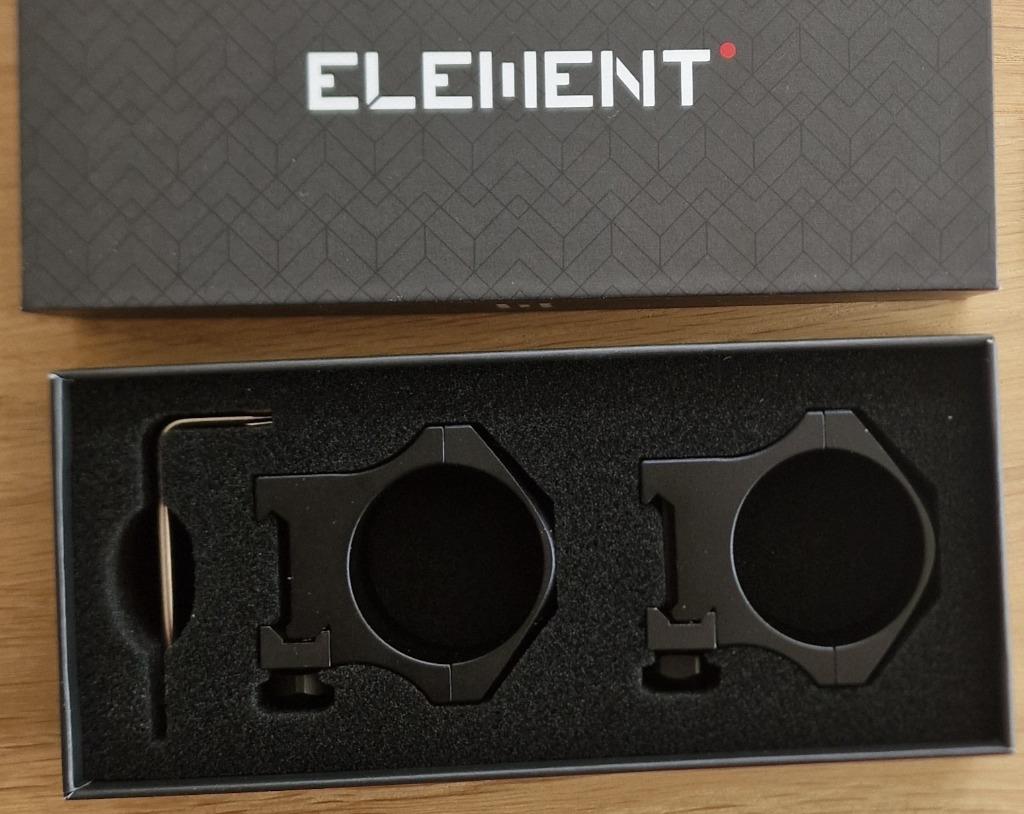 Montage ringen voor kijker 34mm Element, Sport en Fitness, Schietsport-accessoires, Ophalen of Verzenden, Nieuw