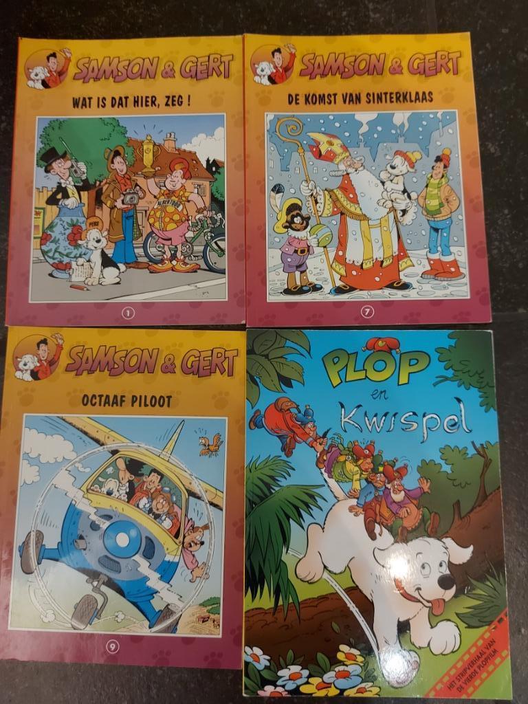 Strips Samson en Plop, Boeken, Meerdere stripboeken, Ophalen of Verzenden, Zo goed als nieuw, Studio 100