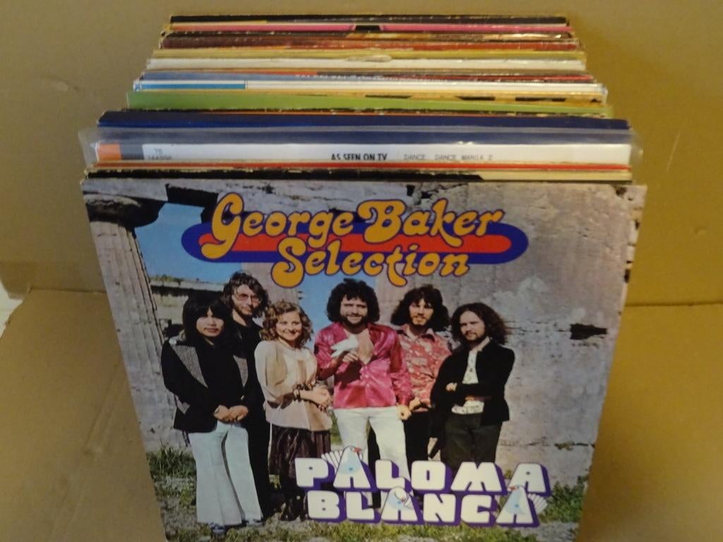 Platencollectie 65 vintage platen vintage elpees Engelstalig, Cd's en Dvd's, Vinyl | Pop, Gebruikt, 12 inch, Ophalen of Verzenden