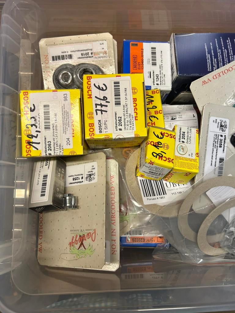 Ontstekingsonderdelen kever, delcokap, rotor, bougies, Ophalen of Verzenden