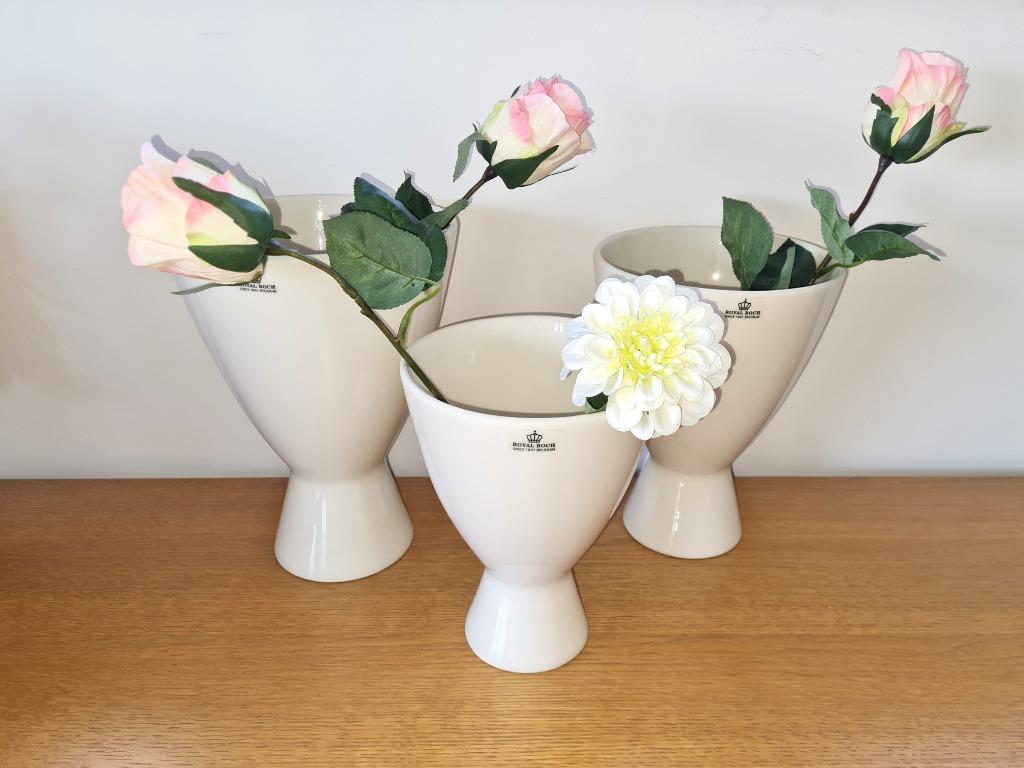Nouveau vase Royal Boch vintage fait main, Enlèvement ou Envoi