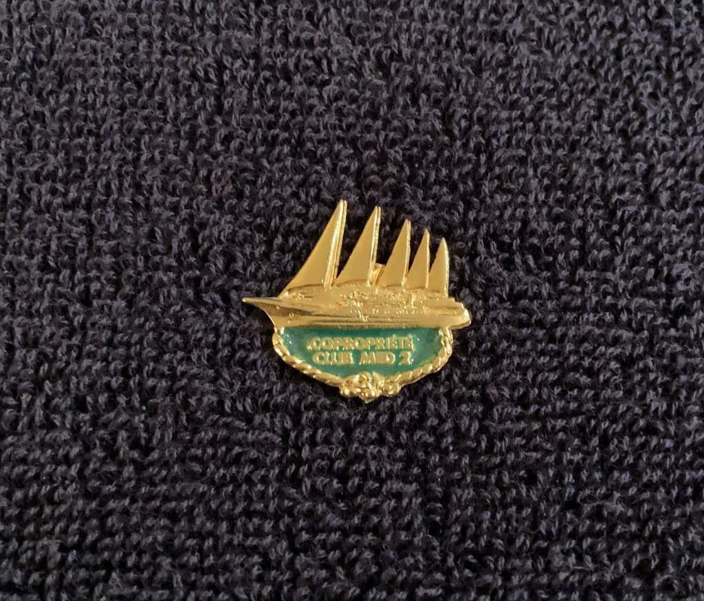 PIN - COPROPRIETE - CLUB MED 2 - VOILIER - ZEILBOOT, Verzenden, Zo goed als nieuw, Overige onderwerpen, Speldje of Pin