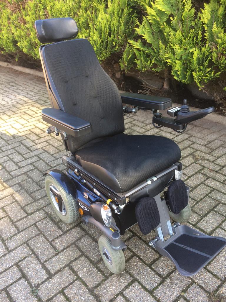 Elektrische rolstoel Permobil C350, Enlèvement, Comme neuf, Fauteuil roulant électrique