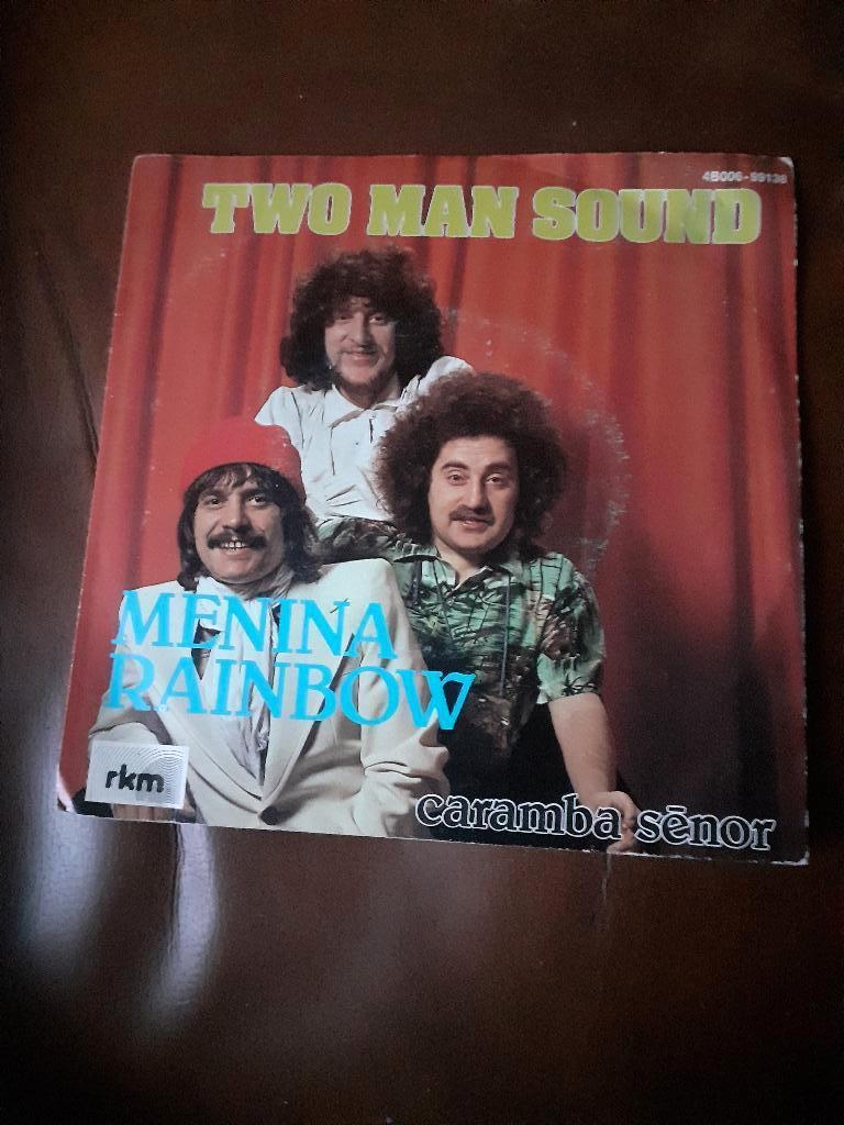 45T Two Man Sound : Menina rainbow (Belpop), Ophalen of Verzenden