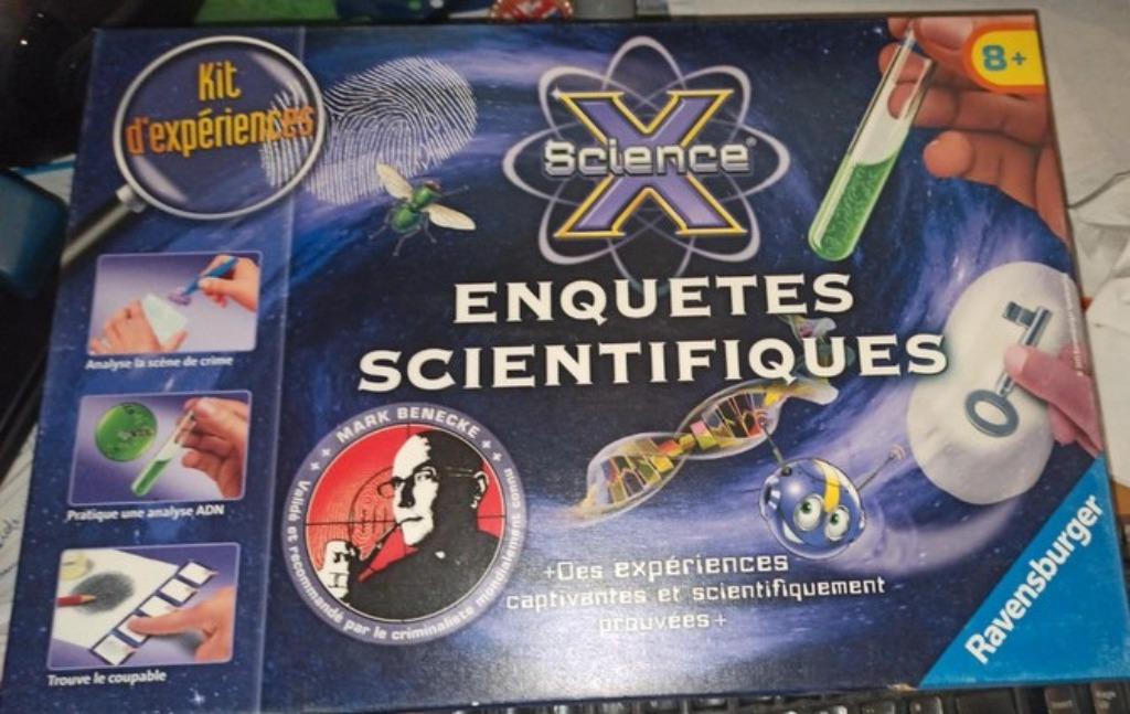 Enquêtes Scientifiques - jeu, Hobby en Vrije tijd, Gezelschapsspellen | Bordspellen, Ophalen of Verzenden, Gebruikt, Ravensburger