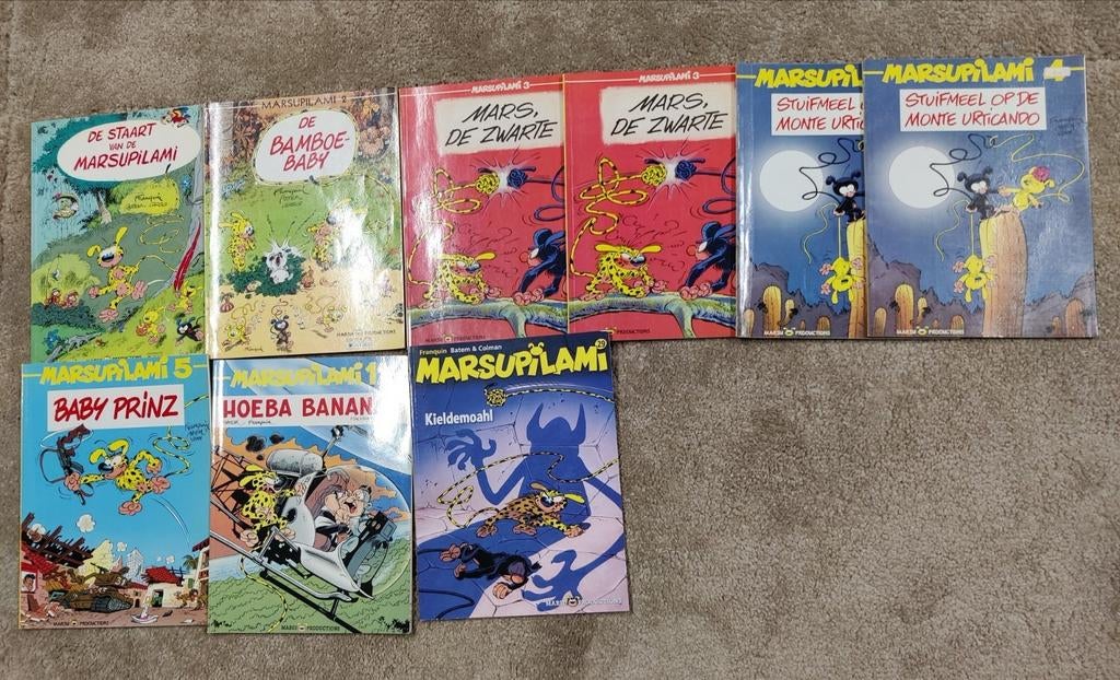 9 bandes dessinées du Marsupilami, Livres, BD | Comics, Utilisé, Enlèvement ou Envoi