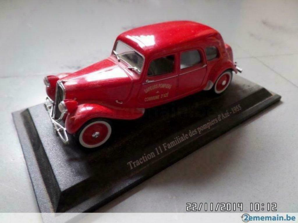 Traction 11 Familiale des pompiers d'Azé 1955, Envoi, Utilisé, Voiture