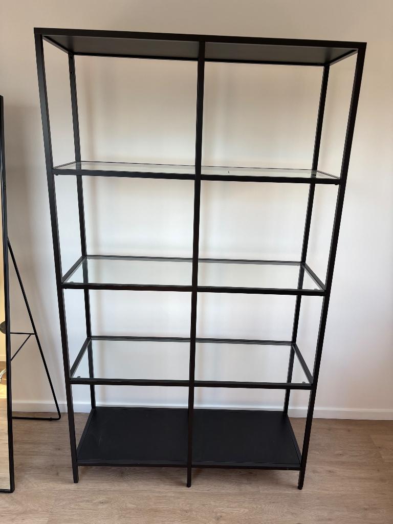 Open kast/vitrine kast, Ophalen, Met plank(en), 100 tot 150 cm, Zo goed als nieuw