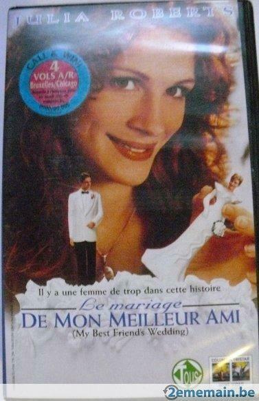 K7 : le mariage de mon meilleur ami.VHS, Tous les âges, Enlèvement ou Envoi, Comme neuf