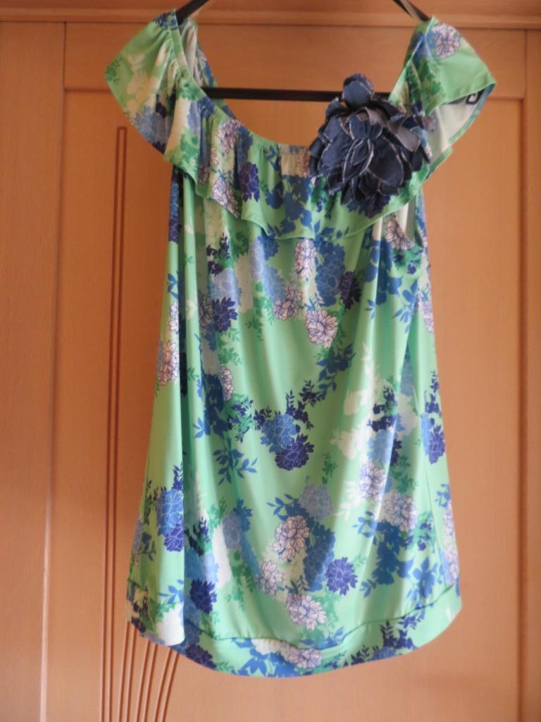 Damestopje met bloem, Sans manches, Taille 46/48 (XL) ou plus grande, Enlèvement ou Envoi, Atmos fashion