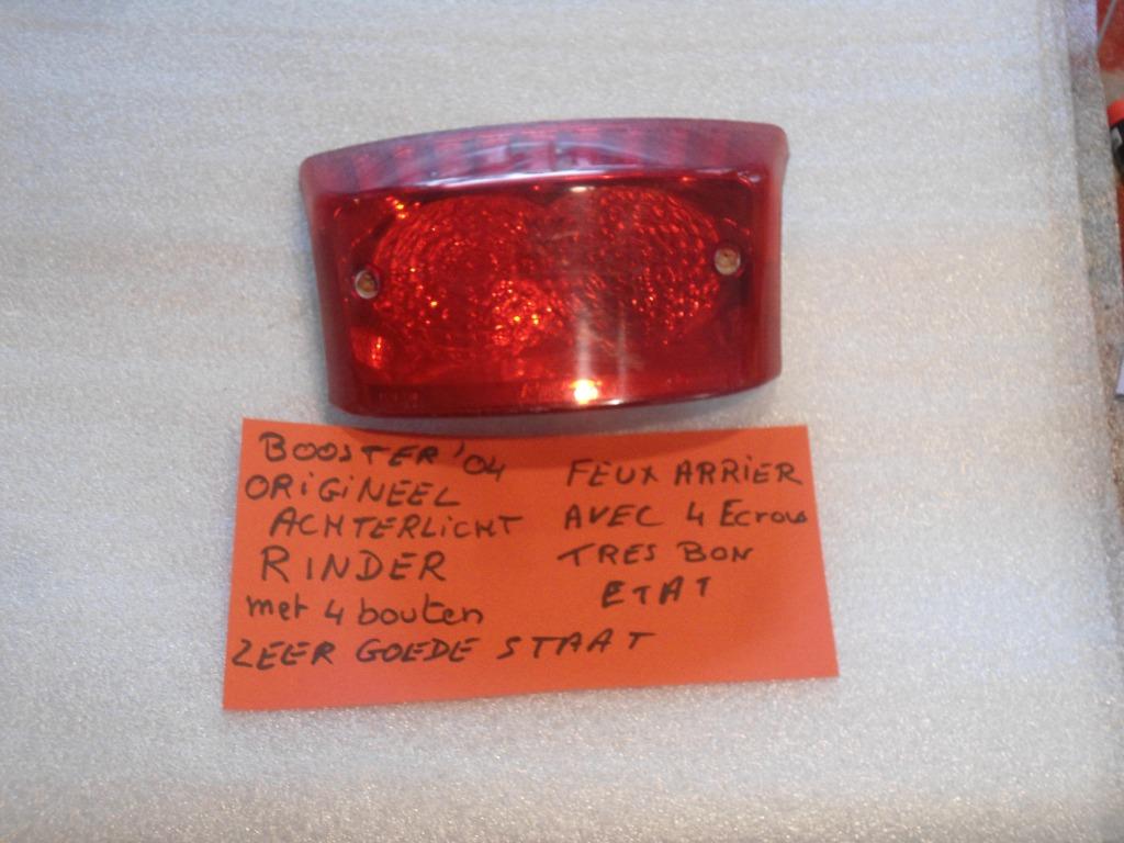 booster 2004 : origineel achterlicht Rinder, Ophalen, Zo goed als nieuw, Koplamp, Yamaha