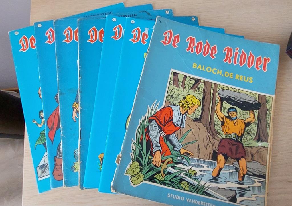 Strips De Rode Ridder, Enlèvement ou Envoi, Willy Vandersteen, Utilisé, Plusieurs comics