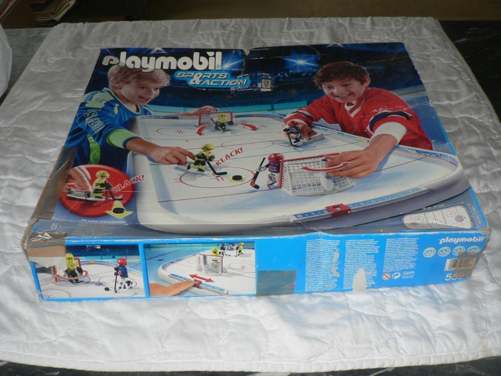 Playmobil hockey Nr 5594, Kinderen en Baby's, Speelgoed | Playmobil, Ophalen of Verzenden, Gebruikt, Complete set