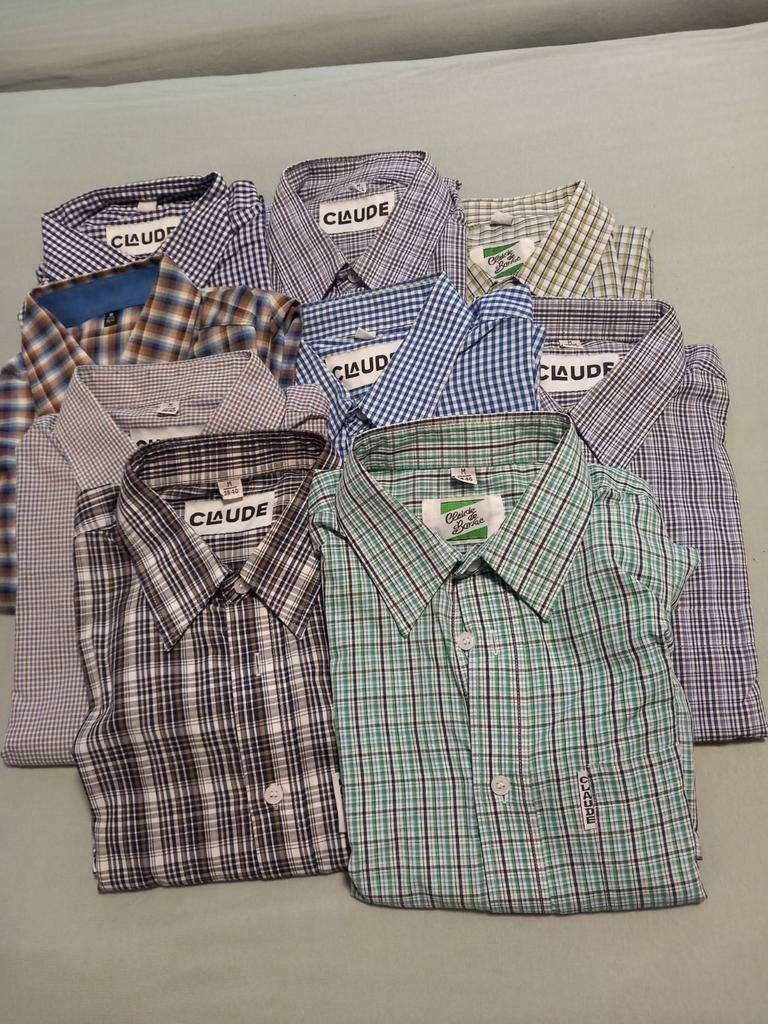 Herenhemden Claude, Kleding | Heren, Overhemden, Ophalen of Verzenden, Zo goed als nieuw