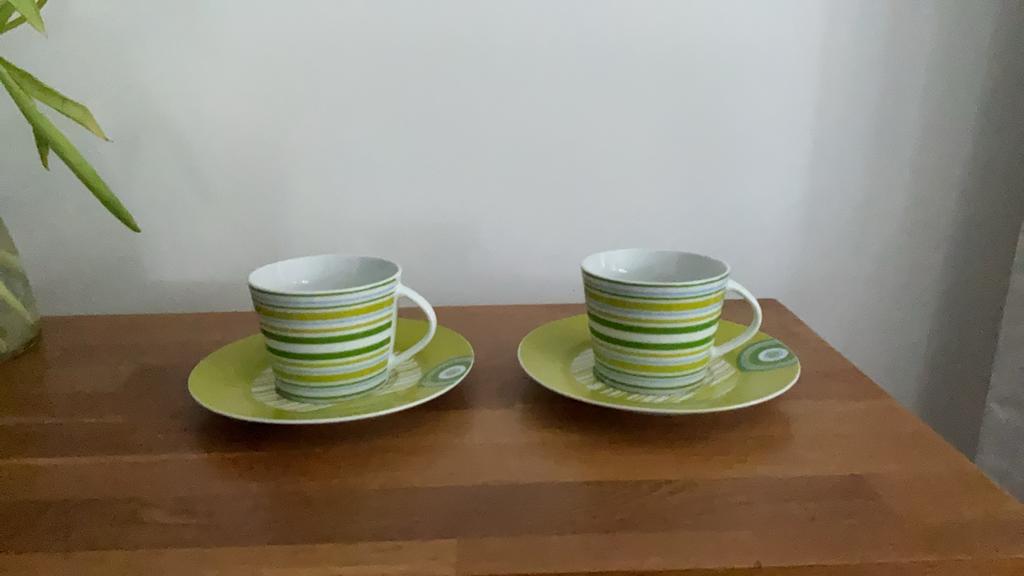 Koffiekop met schoteltje 2 stuks, Ophalen