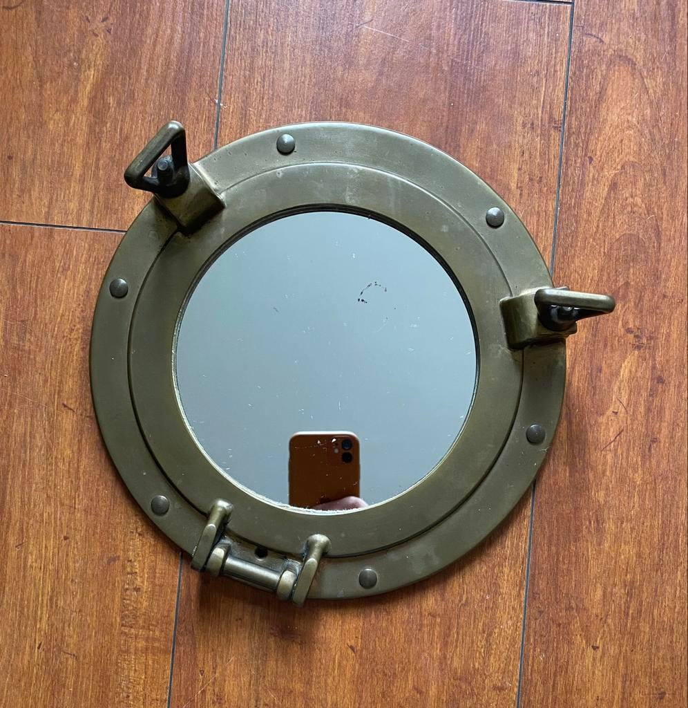 Miroir hublot original, Antiquités & Art