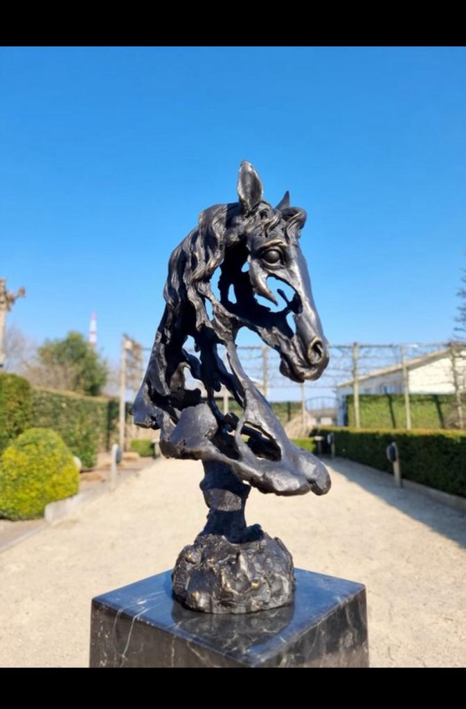Tête de cheval, design art, déco., Enlèvement ou Envoi