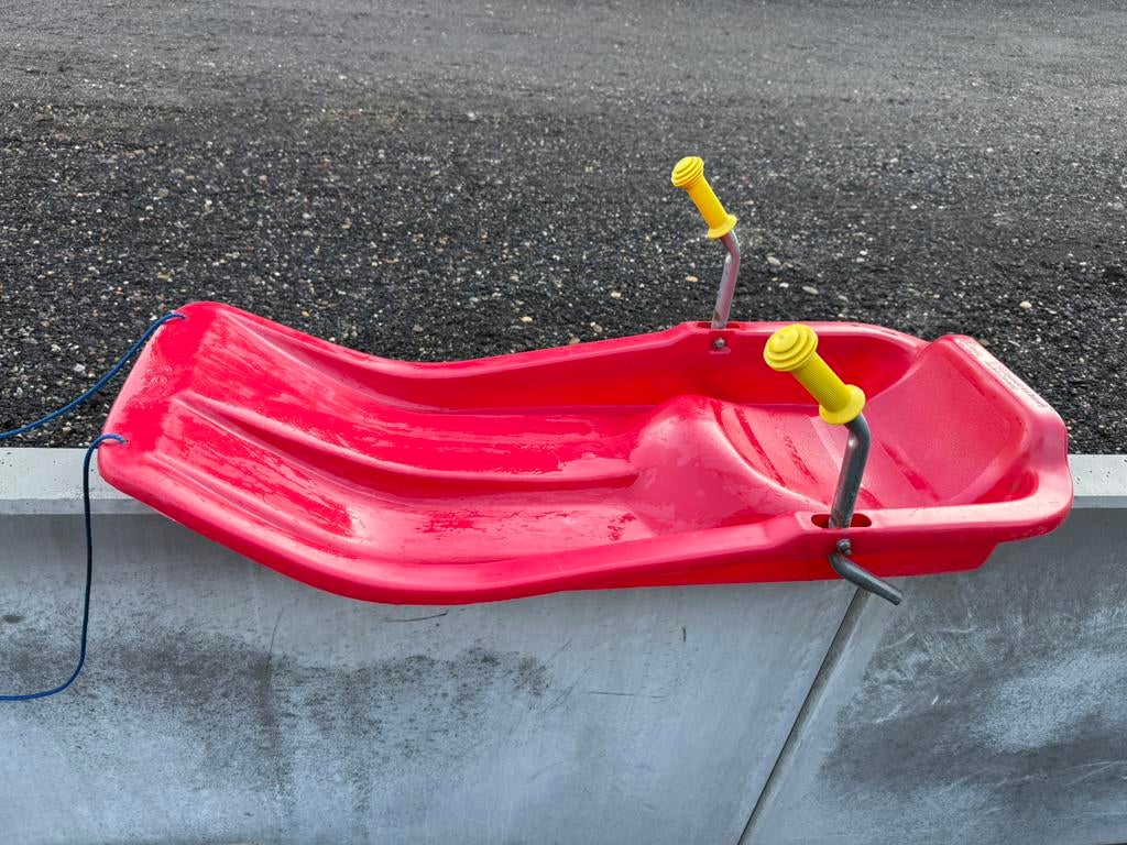 Plastic slee, Ophalen, Rugleuning, Gebruikt, Kunststof
