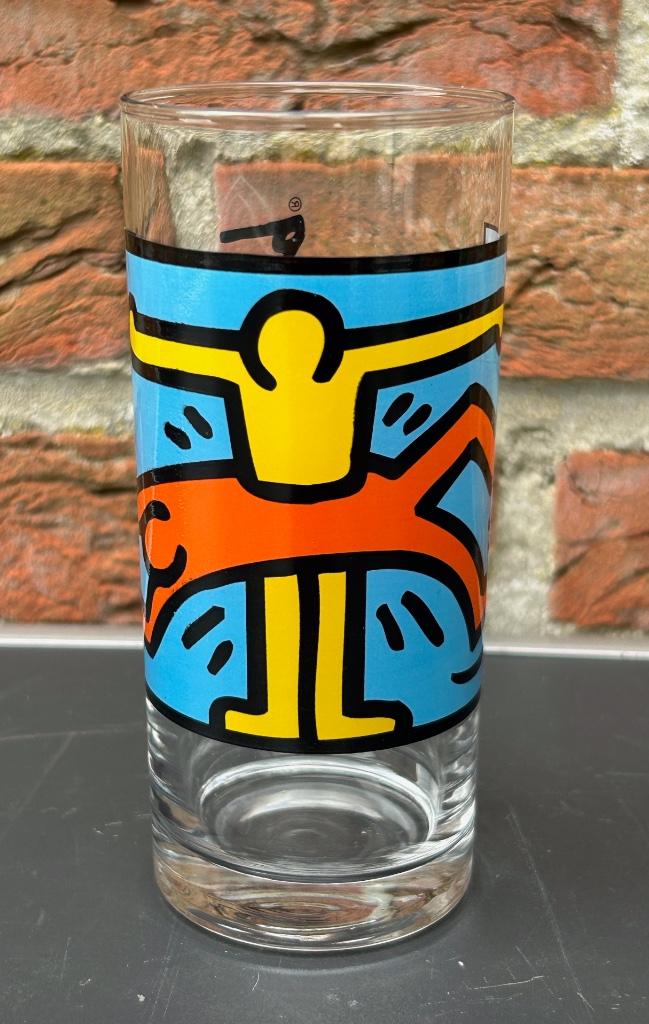 Verre à boire Keith Haring de Quick, Collections, Enlèvement ou Envoi, Comme neuf, Ustensile
