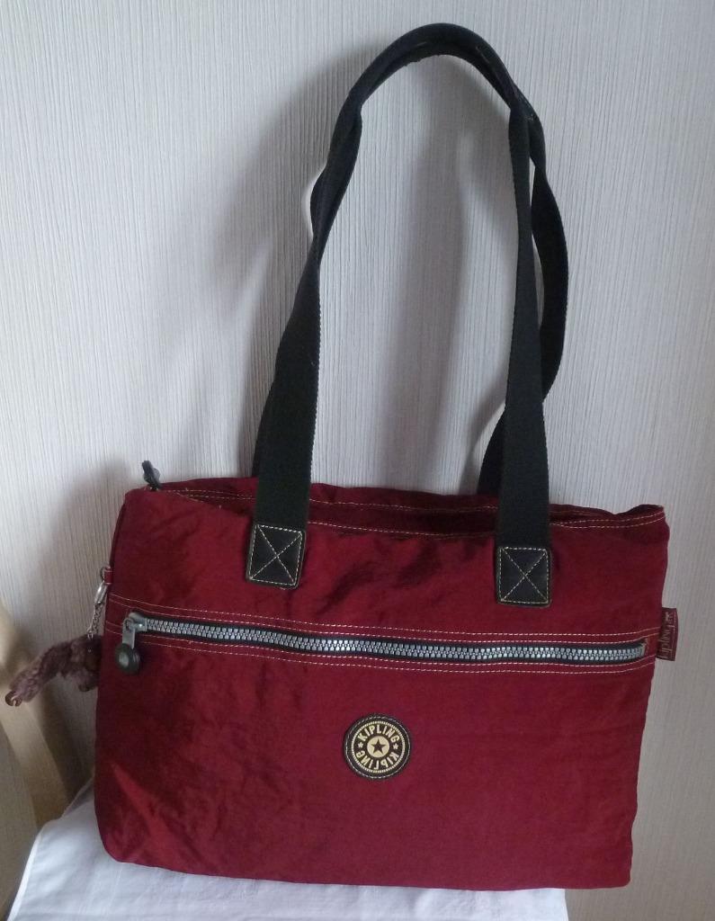 Kipling handtas schouder school, prov, werk etc + aap, Handtassen en Accessoires, Tassen | Damestassen, Gebruikt, Shopper, Overige kleuren
