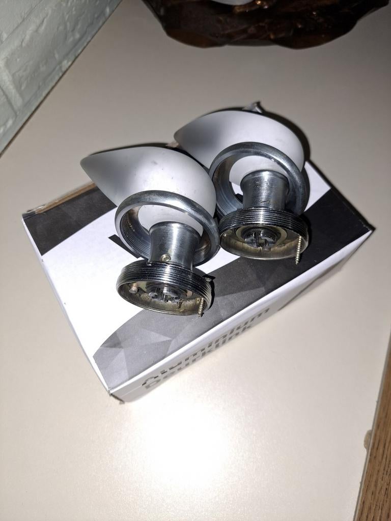2 sets deurklinken alu, Ophalen