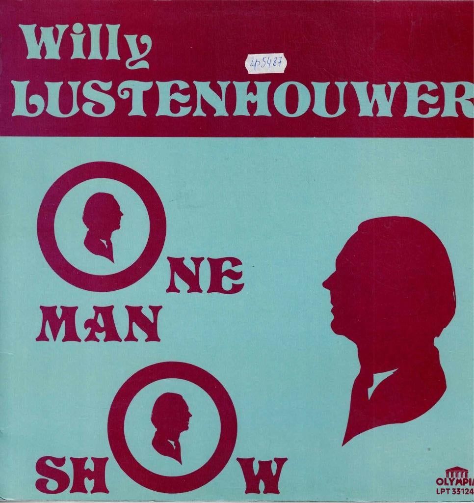 Vinyl, LP   -   Willy Lustenhouwer – One Man Show, Enlèvement ou Envoi, Autres formats