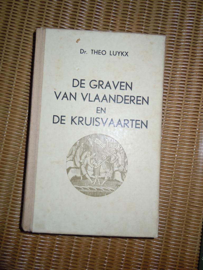 de graven van Vlaanderen en de kruisvaarten -Dr.Theo Luykx, Boeken, Ophalen of Verzenden