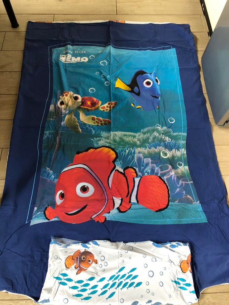 1-persoons dekbedovertrek Disney Pixar - Finding Nemo, Ophalen, Gebruikt, Overige kleuren, Jongetje of Meisje