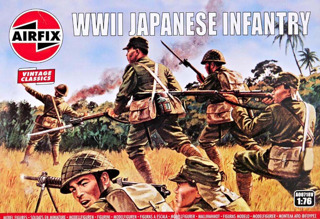 AIRFIX 00718V WWII japanese infantry échelle 1/76, Enlèvement ou Envoi, Neuf, 1:50 ou moins, Personnage ou Figurines
