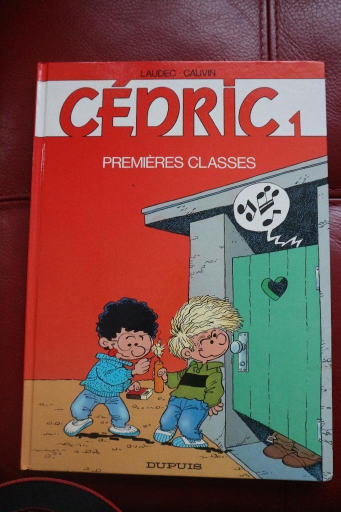 bd CEDRIC eerste lessen + toewijding in potlood, Boeken, Stripverhalen, Eén stripboek, Ophalen of Verzenden