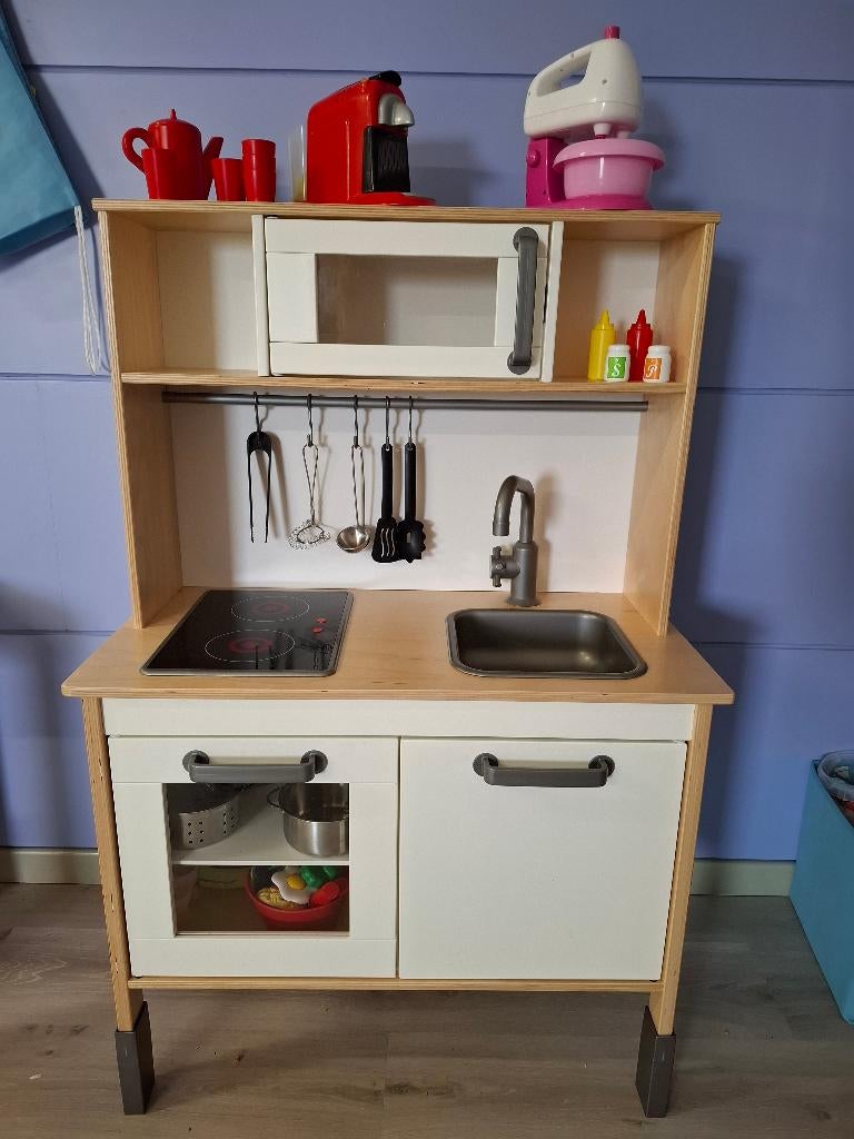 Kitchenette de jeu, Enlèvement, Comme neuf, Bois, Jouer à la cuisine