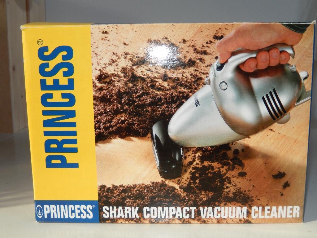 MINI-STOFZUIGER / KRUIMELDIEF PRINCESS SHARK, Kruimeldief, Ophalen of Verzenden, Zo goed als nieuw, Minder dan 1200 watt