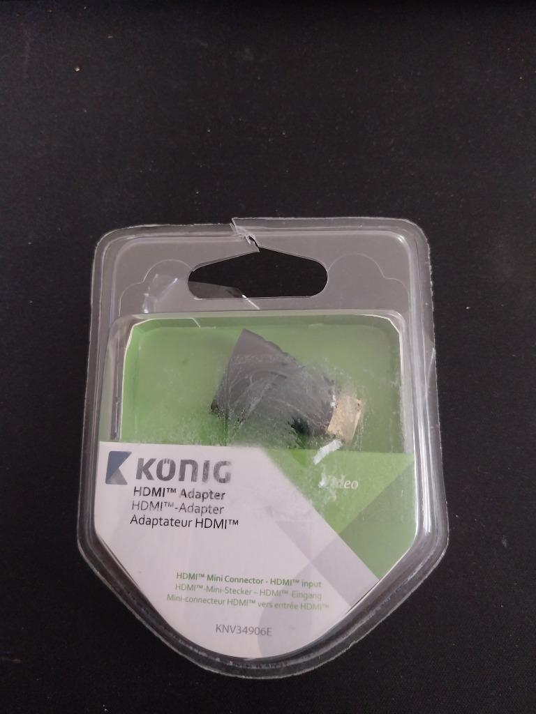 -Adapter HDMI-ingang naar HDMI Mini-connector-Nieuw pakket, Ophalen, Nieuw, Minder dan 2 meter, HDMI-kabel